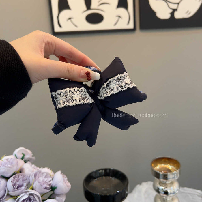 Wholesale New Bow Grip Clip Large Back of Head Disc Hair Shark Clip