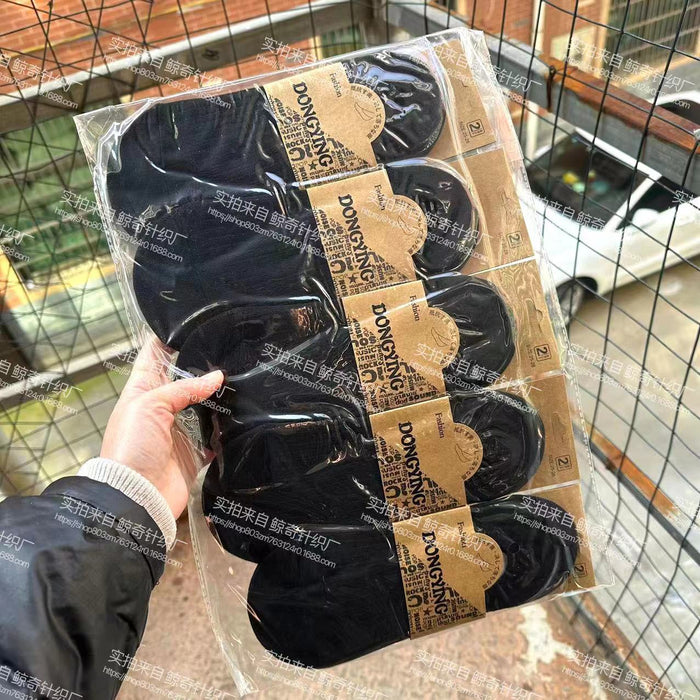 Wholesale Thin fitting boat socks, shallow mouth socks, cotton invisible socks