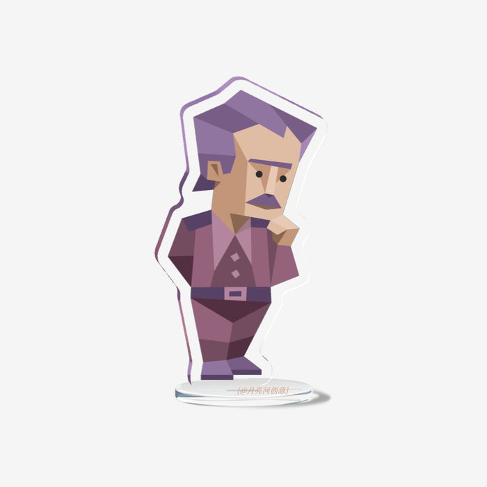 Wholesale Classic Figure Sandwich Acrylic Keychain Vertical