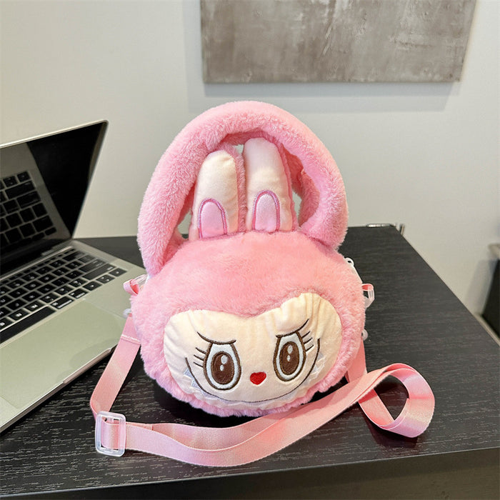 Wholesale Cute  Bag   Furry Cartoon Handbag