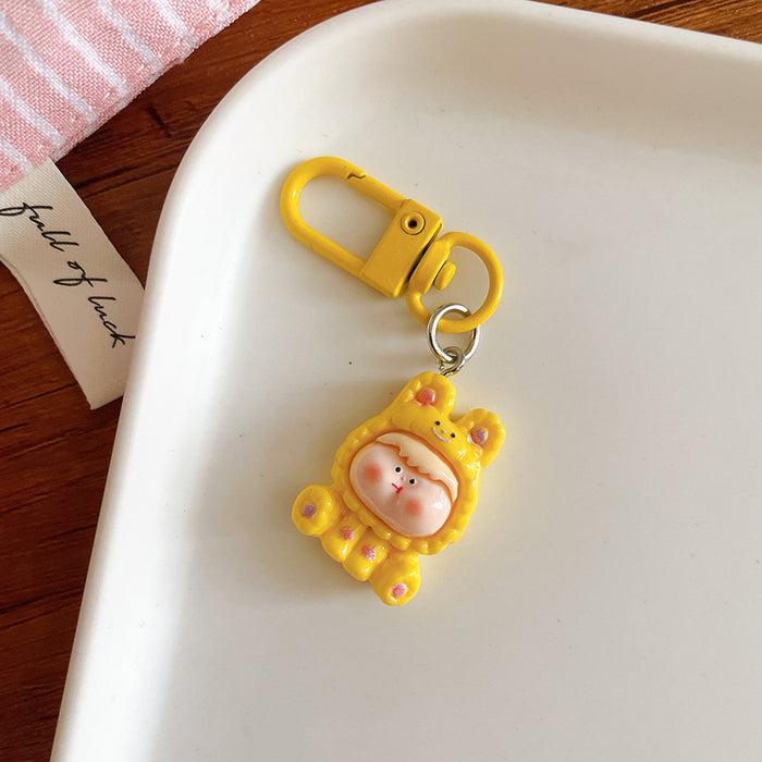 Wholesale Keychain Cartoon Pendant Student Backpack Hanger Accessories