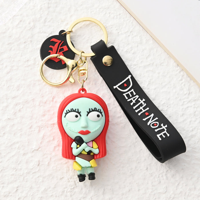 Wholesale Cartoon Keychain Christmas Pendant Car Keychain Accessories Small Gift Doll