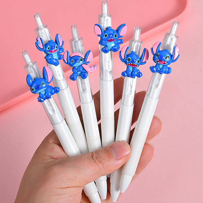 Wholesale 36pcs/ box Press Gel Pen Black Quick-Drying Brush Pen Student Gift Pen