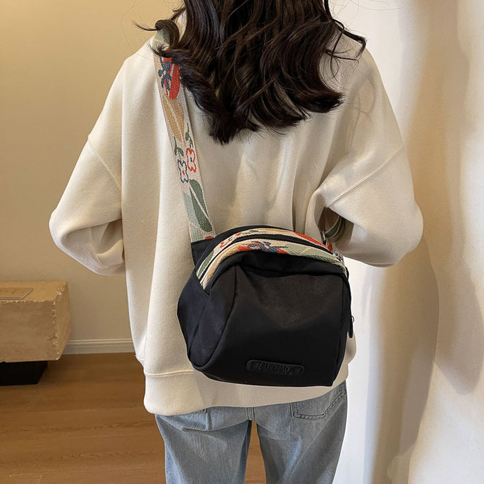 Wholesale Shoulder Bag Women's Crossbody Bag Spring and Summer Women's Bag Casual Canvas Bag All-match Women's Oxford Cloth Shell Bag