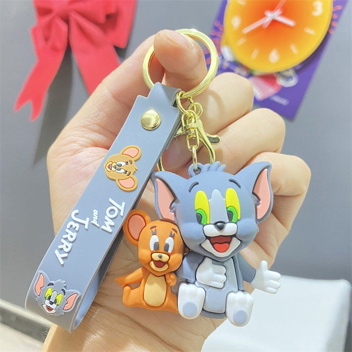 Wholesale PVC Cartoon Doll Keychain JDC-KC-WuYi282