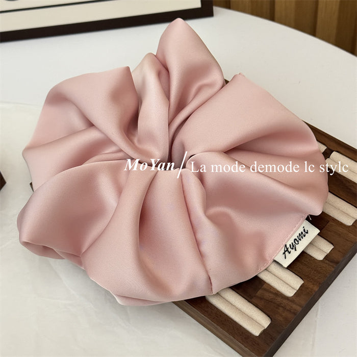 Wholesale Hair Ring Elegant Tie Rope Women's Simple Rubber Tendon Ball Hair Rope Tie Head Flower