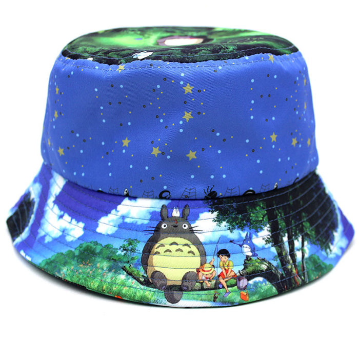 Wholesale Cartoon and anime print fisherman' s hat