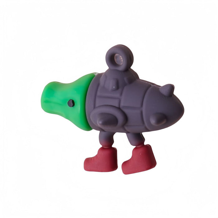 Wholesale Keychain pendant abstract shape school bag pendant