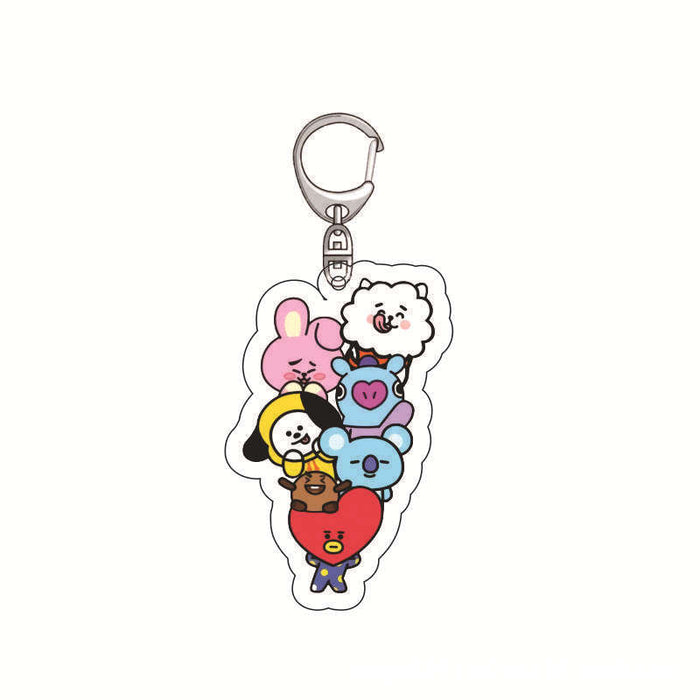 Wholesale Creative Candy Series Kpop Cartoon Keychain JDC-KC-XinF001