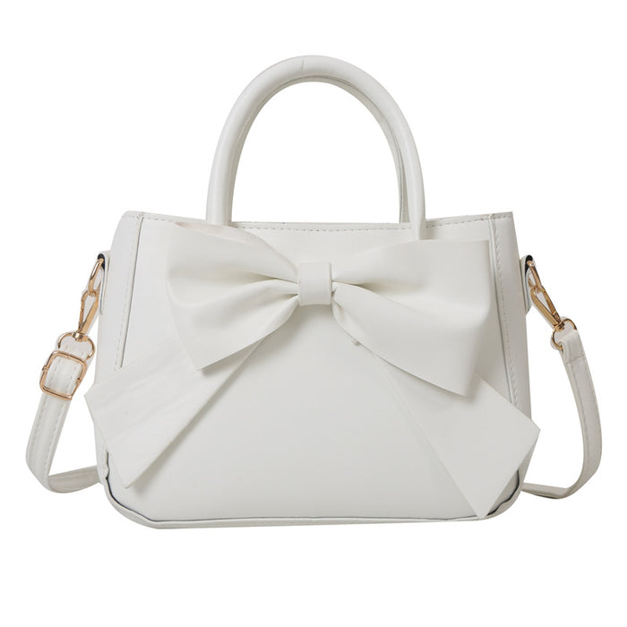 Wholesale Street Fashion White PU Small Square Crossbody Bag Stylish Accessory