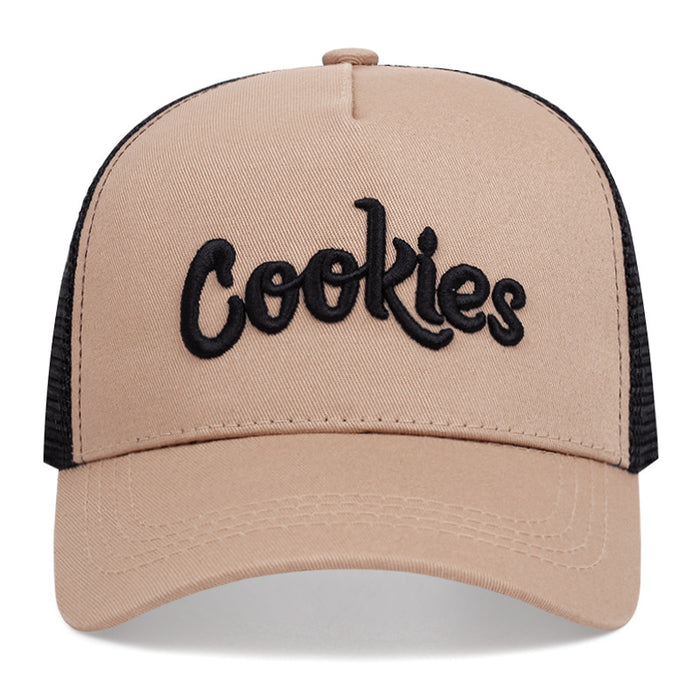 Wholesale Embroidered Mesh Hats, Breathable Baseball Caps JDC-FH-JingK004