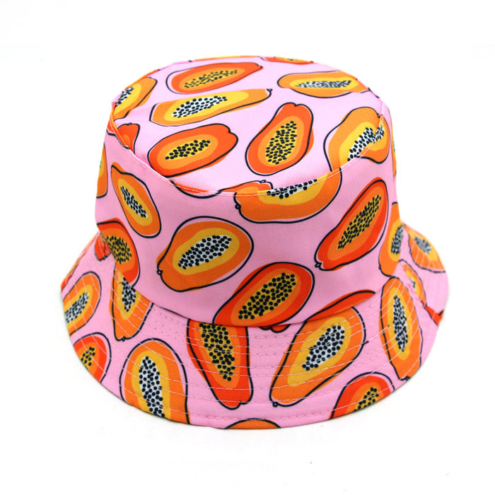 Wholesale New Hat Pattern Printed Sunshade Fisherman's Hat Outdoor Leisure Versatile Pot Hat