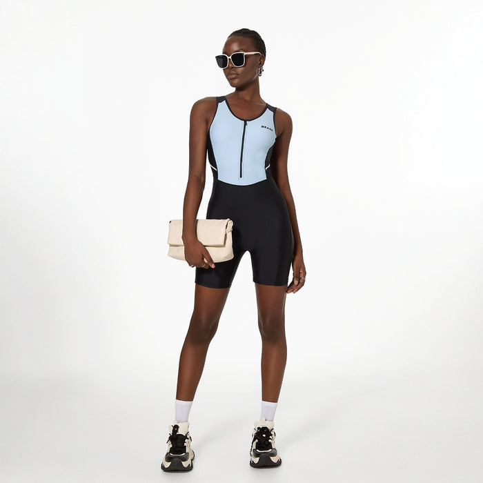 Wholesale New one-piece swimsuit, racing sports shorts, slim fit competition jumpsuit