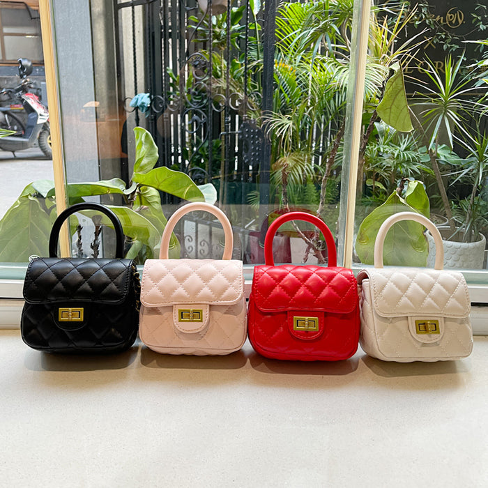 Wholesale PU Children's Mini Crossbody Bag Handbag JDC-SD-YuanDuo003