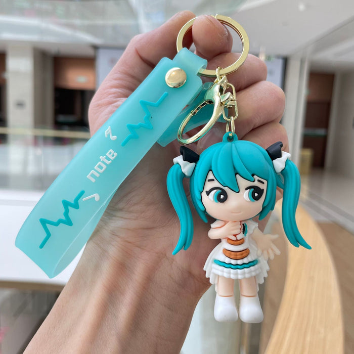 Wholesale Keychain cartoon pendant backpack ornament cute doll car keychain