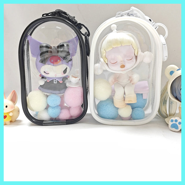 Wholesale Walking Baby Bag  Display Outgoing Bag PVC Transparent Capsule Baby Bag