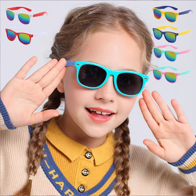 Wholesale Rice Nail Color PC Children's Sunglasses JDC-SG-Fuxin003