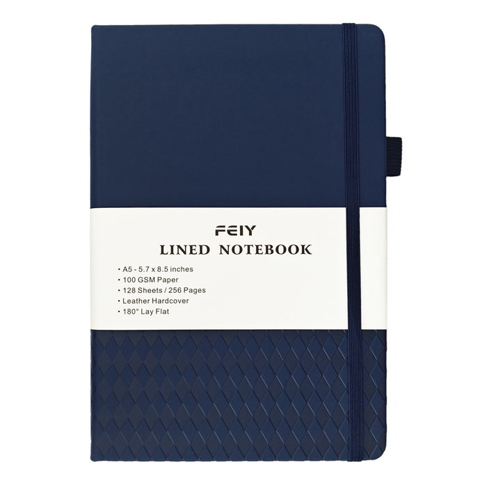 Wholesale Diamond Pattern Faux Leather A5 Notebook Creative Trendy 128 Sheets