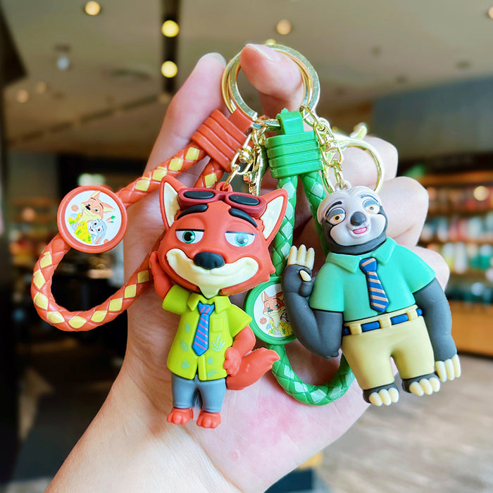 Wholesale Keychain cartoon figurine backpack pendant, car keychain ornament, small gift