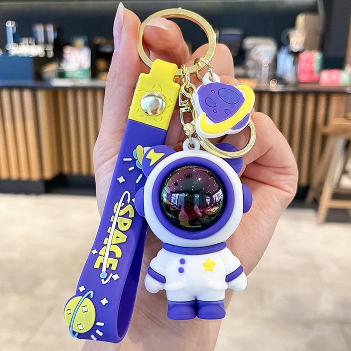 Wholesale   bear keychain female couple schoolbag pendant  car key chain