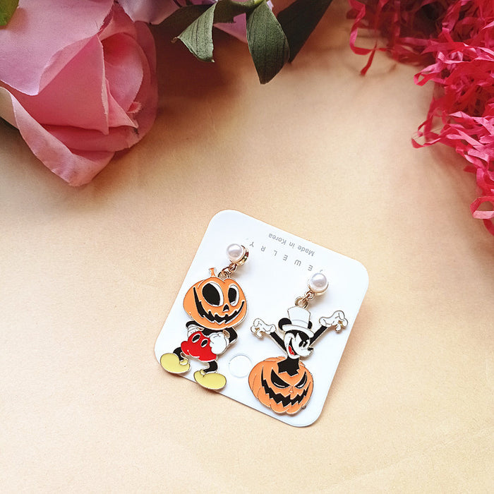 Wholesale Cute Alloy Cartoon Earrings JDC-ES-Xiaox012