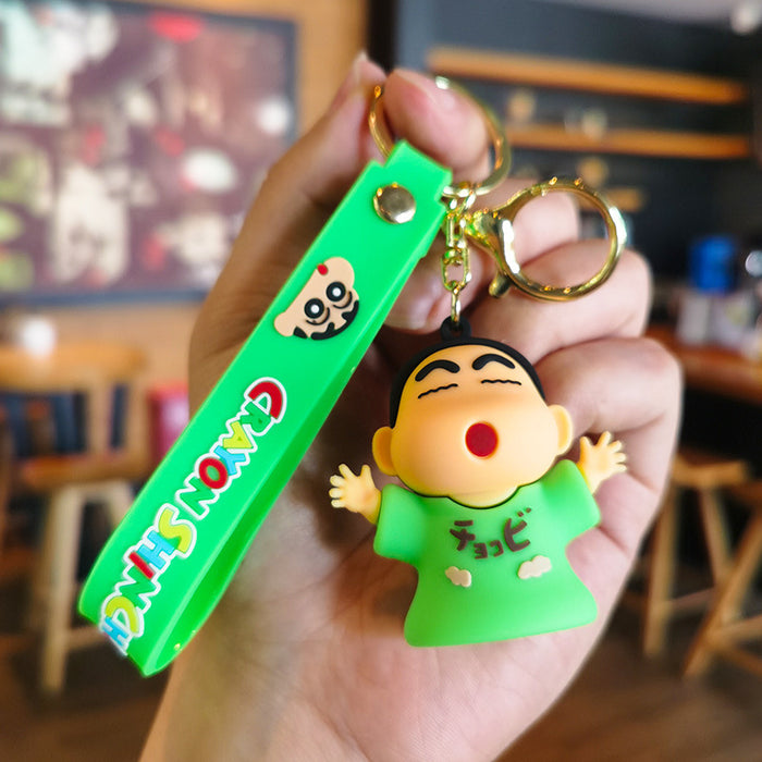 Wholesale Cartoon Doll Student Couple Key Chain Souvenir Small Gift