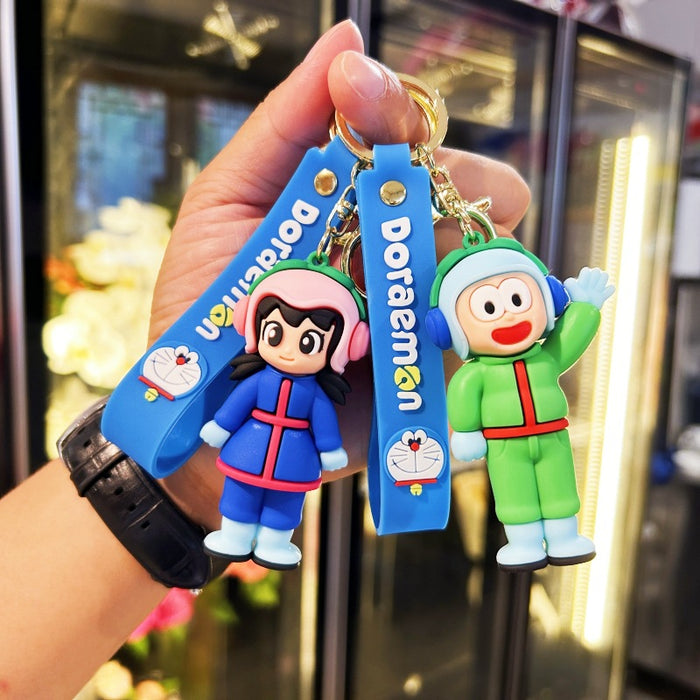 Wholesale PVC Cartoon Doll Keychain JDC-KC-WuYi118