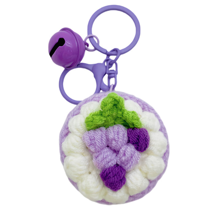 Wholesale Crochet Cake Keychain Fashion Accessory Boutique Resale Gift MOQ≥2