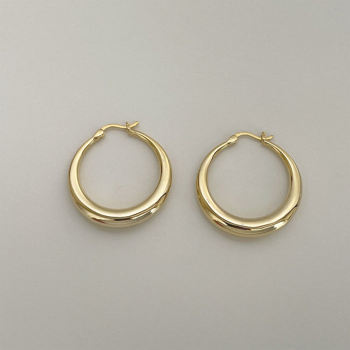 Wholesale Female niche design with plain earrings, high-end feel, and simple temperament with earrings