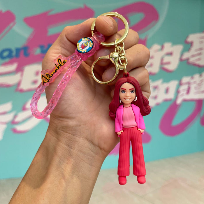 Wholesale Keychain Cartoon Doll Girl Bag Pendant Accessories Exquisite Small Gifts Wholesale