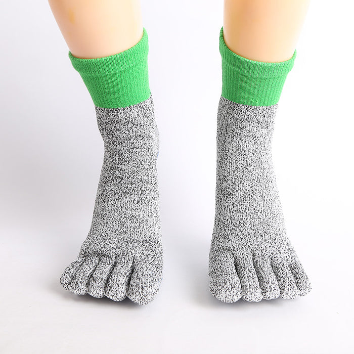 Wholesale Outdoor Sports Anti-Cut Toe Socks Marathon Barefoot Fitness Floor Socks Breathable Beach Toe Socks