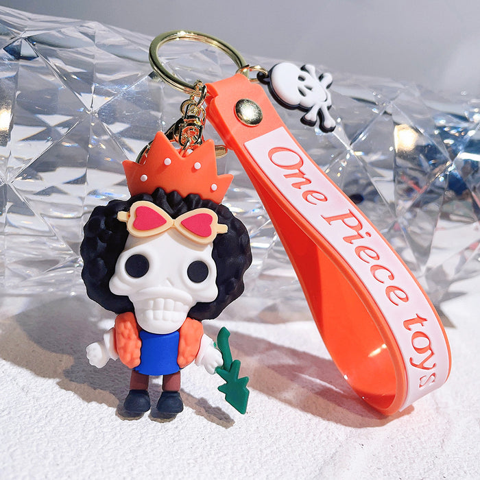 Wholesale Cartoon Silicone Doll Keychain JDC-KC-QiChao047