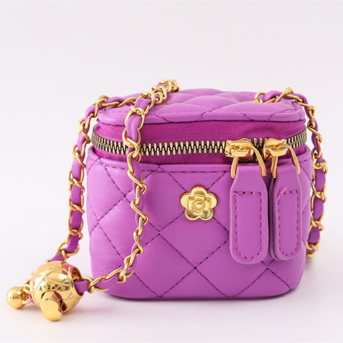 Wholesale Golden Camellia Mini Crossbody Bag for Parent-Child