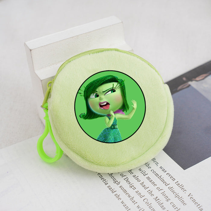 Wholesale Plush Cartoon Printed Coin Purse JDC-WT-WuDuomei002