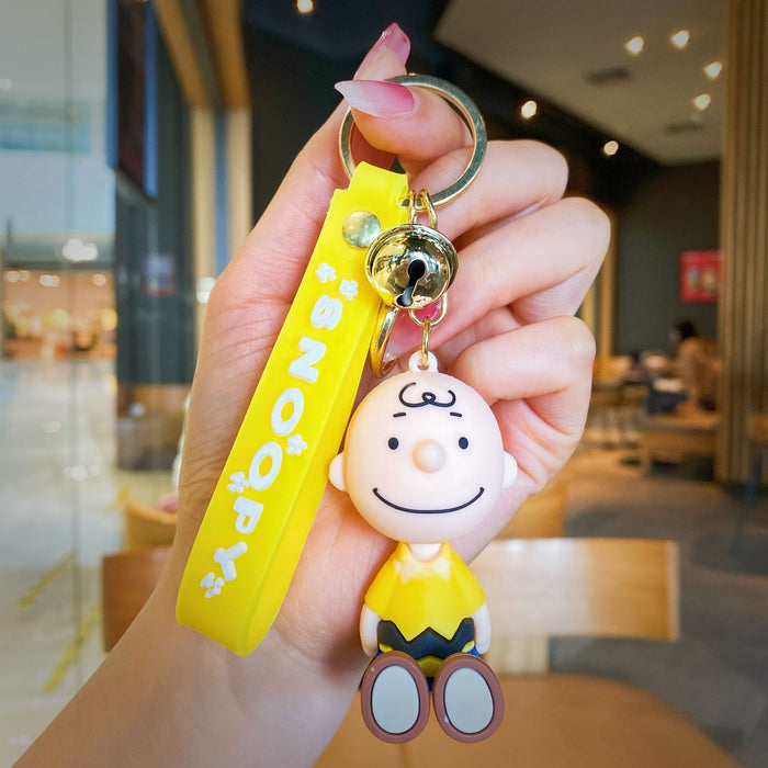 Wholesale Silicone Cartoon Doll Keychain JDC-KC-MingT159