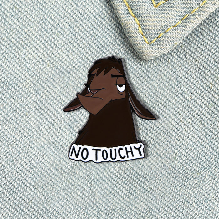 Wholesale Cartoon Brooch Pin Zinc Alloy Painted Badge Clothing Backpack Decorative Accessory MOQ≥2