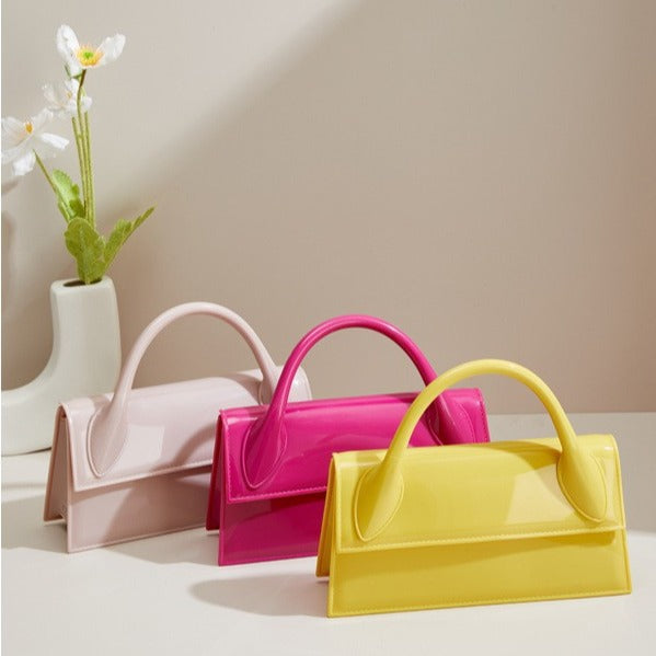 Wholesale PVC One-shoulder Crossbody Jelly Bags JDC-SD-Yixuan005