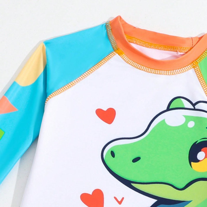 Wholesale New Children's Swimsuit Split Boys' Middle and Small Children's Cute Baby Boys' Swimsuit Boys' Baby Swimsuit