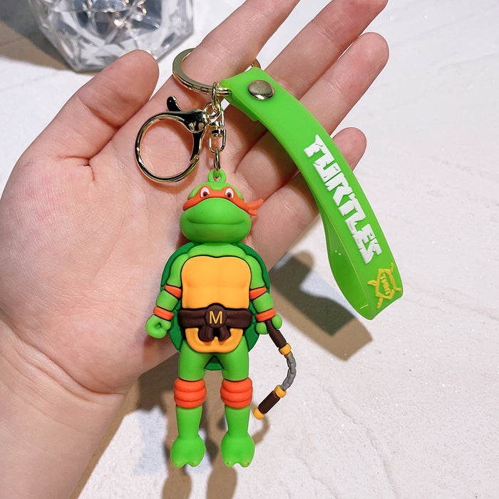 Wholesale Cartoon Silicone Doll Keychain JDC-KC-QiChao056