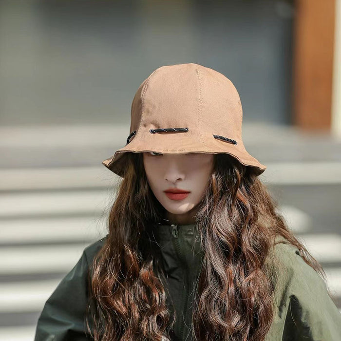 Wholesale Fisherman's hat, personality, temperament, versatile, casual, sun shading, double-sided basin hat, water bucket