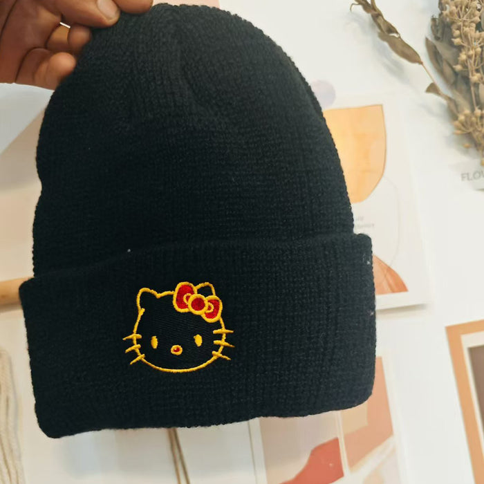 Wholesale All-match Pullover Hat Cat Warm Hat Cute Hat