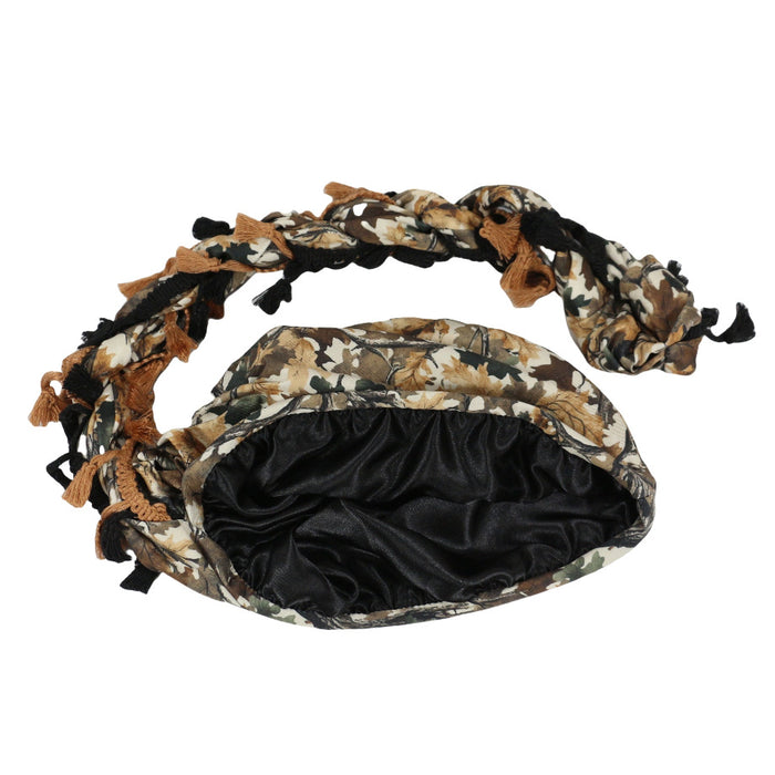 Wholesale Camouflage printed headscarf hat, men's and women's street trend pullover hat color