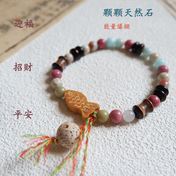 Wholesale Bracelet, tassel, single circle bracelet, attract wealth and fortune, transport jewelry, bead wholesale