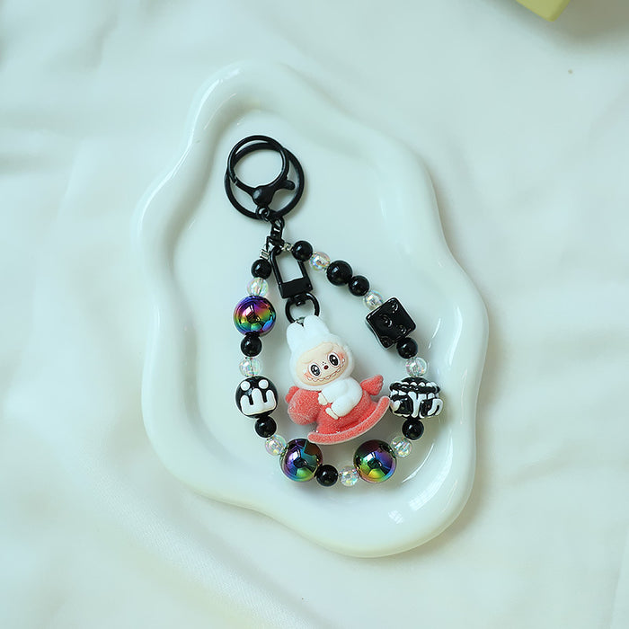 Wholesale Internet Celebrant Cross-border Trojan  Keychain Doll Pendant Cute Three-dimensional Cute Grain Tide Play Blind Box Bag Hanging Ornaments