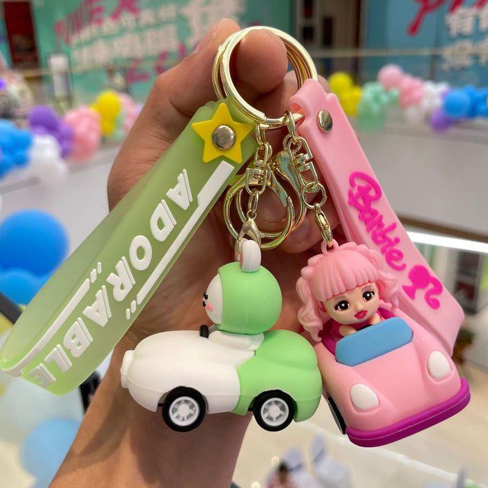 Wholesale Keychain Cartoon Car Bag Pendant Children's Toys Exquisite Small Gifts Wholesale