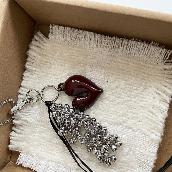 Wholesale Water bottle pendant necklace crossbody bag pendant women's accessories niche design sweater chain