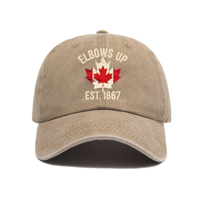 Wholesale Washed cotton printed hat for vintage baseball cap with soft top