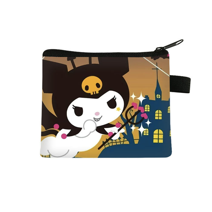 Wholesale Halloween Three High Value Coin Purse Girls Cute Fashion Wallet Cartoon Zipper Earphone Bag JDC-WT-Changs002