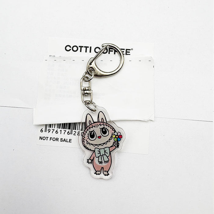 Wholesale Sheep Acrylic Keychain Cute Cartoon KeyChain Personalized Pendant Gift