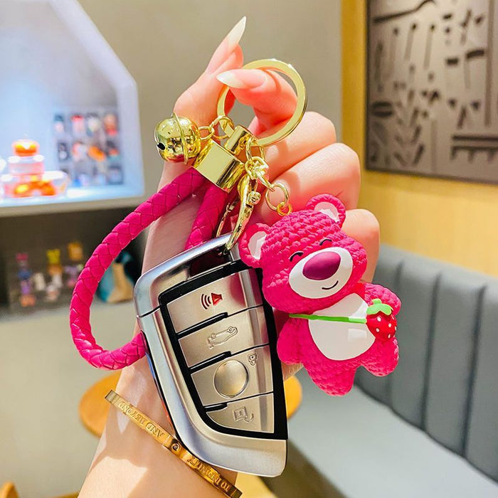 Wholesale Exquisite keychain, car keychain pendant, small accessory, bag, high-end feel